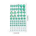 thumbnail image 3 of 6 Sheets Decorative Acrylic Crystal Stickers Handmade DIY 3D Diamond Stickers, 3 of 5