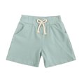 thumbnail image 2 of Ahuyic Kids Summer Pants,Casual Pants for Girls,Toddler Kids Boys Girls Fashion Cute Solid Color Soft Pants Outdoors Home Wear Shorts, 2 of 4