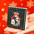 thumbnail image 5 of 2024 Kawaii Christmas Desk Calendar Cartoon Mini Desktop Daily Agenda Planner Notepad Calendar Stationery Office Supplies, 5 of 12