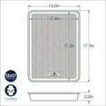 thumbnail image 4 of Nordic Ware Prism High Sided Baking Pan, 4 of 13