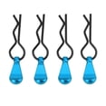 thumbnail image 2 of RC Body Clip Pin, Stainless Steel Durable 4Pcs High Strength Black RC Car R Clips  For 1/8 RC Cars For 1/10 RC Cars Red,Blue,Black, 2 of 8