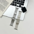thumbnail image 3 of Adecuado para reloj Applewatch S9 8, correa de reloj magnética de encaje de acero 304 de fibra de carbono magnética de una cuenta, 3 of 4
