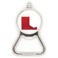 thumbnail image 1 of mas Socks Origa Pattern Metal Beer Bottle Cap Opener Duty Stainless Steel, 1 of 3