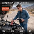 thumbnail image 3 of GOOLOO G7X Supersafe Jump Starter, 3000A Car Jump Starter with Built-in USB-C 45W Fast Charging Cable, USB-C PD 45W Power Bank, Safe Battery Booster for 8.5L Gas/6.0L Diesel, 3 of 28