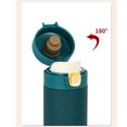 thumbnail image 3 of Bearachild Frasco de vacío minimalista lujoso tapa que rebota taza de calor botella portátil a prueba de fugas herramienta Universal regalo de Teteras Verde 360ml, 3 of 6