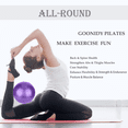 thumbnail image 5 of Mini Yoga Ball Workout Pilates Therapy Balance Bending Ball for Home Stabilization Workout, 5 of 5