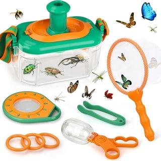 Bug Insect Kit Catcher Kids Net Catching Cage Outdoor Toys Observation  Exploration Box Fishing Container Critter Set Kid 