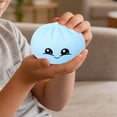 thumbnail image 6 of Realistic Steamed Bun Squishy Toy – Ultra-Soft Silicone Fidget for Stress Relief & Anxiety – Cute Bao Dumpling Squeeze Ball for Desk Decor, Office Calm & Sensory Play,Blue, 6 of 6