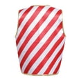 thumbnail image 2 of YUUMIN Unisex Kids Christmas Waistcoat Sleeveless V-Neck Red & White Striped Vest for Santa Claus Red 12, 2 of 7