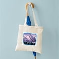 thumbnail image 6 of CafePress - Alaska Mountains Tote Bag - Unisex Canvas Tote Bag, Beige, 1-Piece, 6 of 8
