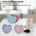 thumbnail image 4 of Palette en Métal, Fiable Portable 4 Pcs Palette de Maquillage en Acier Inoxydable pour Voyage, 4 of 8
