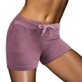 thumbnail image 2 of Youmylove Women's Linen Shorts With Pockets Workout Active Sport Shorts Athletic Shorts Running Womens Pants Loose Comfy Summer Shorts, 2 of 8