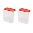 thumbnail image 1 of Tupperware 2.3 Litre Set of 2 Smart Savers Chille Dry Kitchen Containers Multipurpose Food Storage Box, 1 of 5