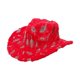 thumbnail image 4 of Sombrero de vaquero navideño con cordón de viento para decoración de fiestas de juegos de rol navideños, 4 of 8