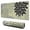 Gray Floral, variant on Long Mouse Pads for Desk,Gray Boho Tribal Feathers Pattern Desk Mats on Top Of Desks, Desk Mouse Pad Extra Large with 3mm Non-Slip Base and Stitched Edge for Gaming,Office,Work,Home 31.5"x11.8"