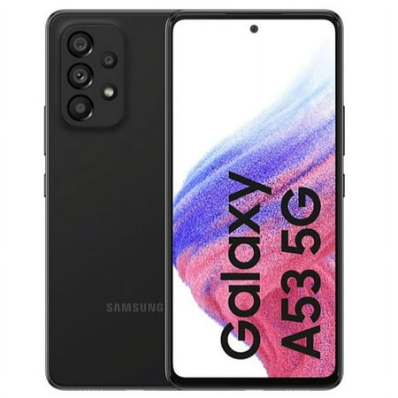Samsung Galaxy A53 5G A536U (GSM Unlocked) 128GB Awesome Black (Used - A+)