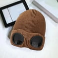 thumbnail image 2 of vnanda Warm Winter Hat Winter Hat with Glasses Unisex Knitted Beanie for Warmth Style Glasses Knitted Hat, 2 of 8