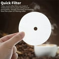 thumbnail image 6 of 800Pcs Unbleached Percolator Coffee Filters, 3.75In Disposable Paper Filter, Disc Filters White, 6 of 6