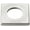Silver, variant on Kichler 16147 Single Led Mini All-Purpose Square Trim - Black
