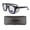 Clear, variant on Titus Retro Style Safety Glasses with Side Shield