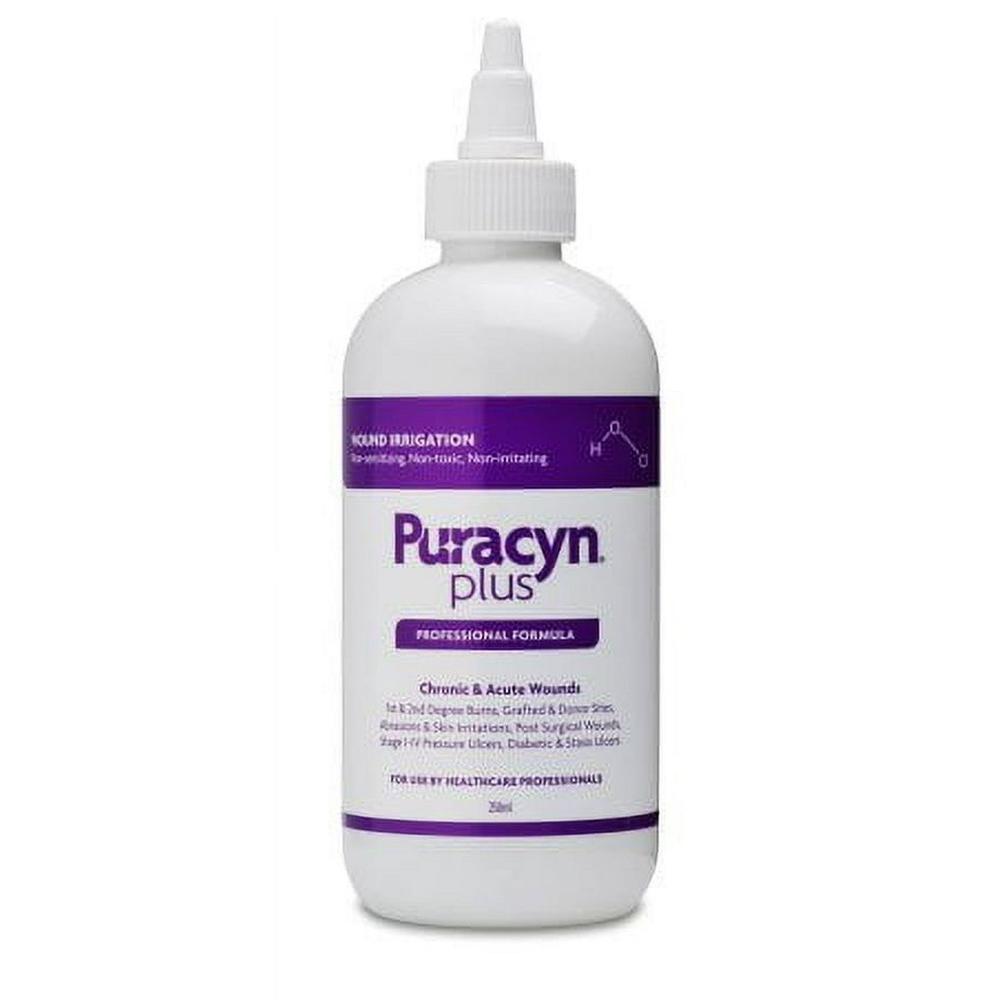 Puracyn Plus Wound Irrigation Solution 8 oz. Twist Cap Bottle EACH