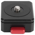 thumbnail image 1 of Quick Release Plate, Corrosion Resistan Camera Mount Adapter Portable Durable With 1/4in Screw For V Mount Battery, 1 of 8