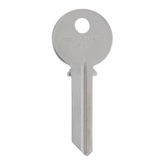 Hillman 5749080 House of Office 129-Single Sided Universal Key Blank, Assorted - Pack of 4
