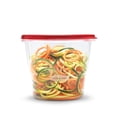 thumbnail image 4 of Rubbermaid TakeAlongs 7.0-Cup Extra Deep Square Food Storage Containers, Ruby Red, 2 pack, 4 of 5