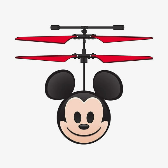 Disney Emoji Mickey Mouse IR UFO Ball Helicopter
