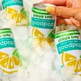 thumbnail image 4 of GoodPop Just Juice + Bubbly Water Mini Cans Lemon Lime 7.5 fl oz 6 pk, 4 of 10