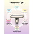 thumbnail image 2 of Masajeador facial con terapia de luz roja 9 en 1 LED para el cuidado de la piel, 2 of 9