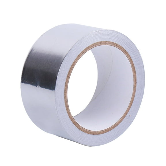 ORDDIART 1Pcs Aluminium Foil Heat Insulation Tape for Flue Seal 1.97x1968.5in