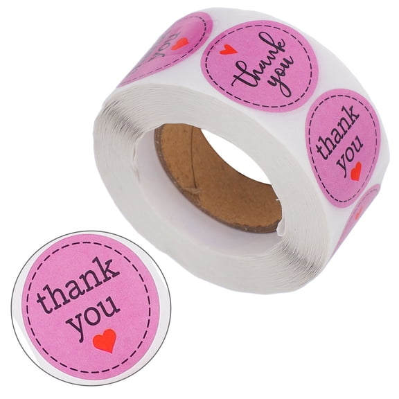 UPGRATOR Heartfelt Purple T You Stickers for Party and Business Use