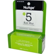 NuAge #5 Kali Muriaticum Tablets, Natural Relief of Coughs, Eye Irritation, Skin Ailments, 125 Count