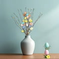 thumbnail image 6 of Guozer Easter Picks 26Pcs Easter Flowers Artificial, Easter Eggs Branch for Centerpiece Vase Decoration, Easter Eggs Picks for Easter Decorations, 6 of 7