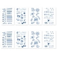 thumbnail image 1 of Temporary Tattoos, 8-Sheet 1-2 Weeks Long Tattoos Sticker for Adult Children, 1 of 5