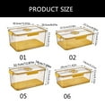 thumbnail image 3 of Modern Bread and Snacks Storage Holder Versatile Bread Storage Bin with Time Record Feature for Kitchen Organization, 3 of 8