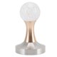 thumbnail image 1 of Prensa de café en polvo con bola de cristal, base de acero inoxidable, martillo para cocina, cafetería, pilar dorado, 51 mm/2,0 pulgadas, 1 of 14