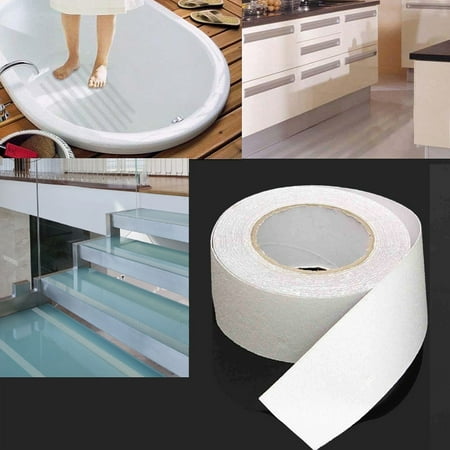 Grade Non Skid Safety Tape - 2Pcs Anti Slip Traction Tape Outdoor Non Skid Treads High Traction Friction Abrasive Adhesive Stairs Step