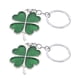 thumbnail image 3 of 2 llaveros de trébol de la suerte para mujer, de aleación de zinc, con diseño de trébol, para llaves de coche, bolso, accesorios irlandeses., 3 of 8