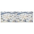 thumbnail image 6 of Yayeee Kitchen Valance Rod Pocket 54" x 18" Living Room Window Curtain, Light Blue Mountain, 6 of 6