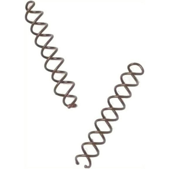 Pair Of Large Spiral Twist In Hair Pins Slides Clip 6cm(Black)