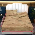 thumbnail image 6 of ZIATUBLES Vintage Postcard Butterfly Print 3 PCS Twin XL Size Sheets Set, 1 Fitted Sheet with 2 Pillowcases, 9.8" Standard Pocket Chic Bed Sheets Set, Soft Cozy Bedding Bedroom Decor, 6 of 9