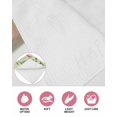 thumbnail image 6 of Happy Easter Kitchen Dish Towels for Drying Dishes Set of 2, Grass Green Spring Bunny Eucalyptus Leaves Waffle Weave Microfiber Hand Tea Bathroom Towels Quick Dry & Absorbent Towel 15.7x23.6, 6 of 7