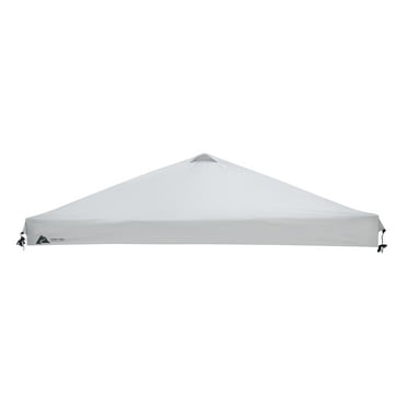 Ozark Trail 10' x 10' Straight Leg Pop-up Canopy Replacement Top Shading Cover, White