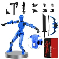 PADUKU Model13 Action Figure,Magnetic Travel Toys for Kids, Lucky Robot 13 Movable Figures ,Multiple Gestures And Play Styles,Tabletop Decorations And Gifts For Gaming Enthusiasts