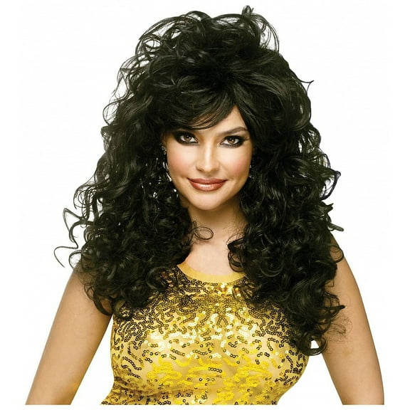 Seduction Wig Adult Costume Accessory Black