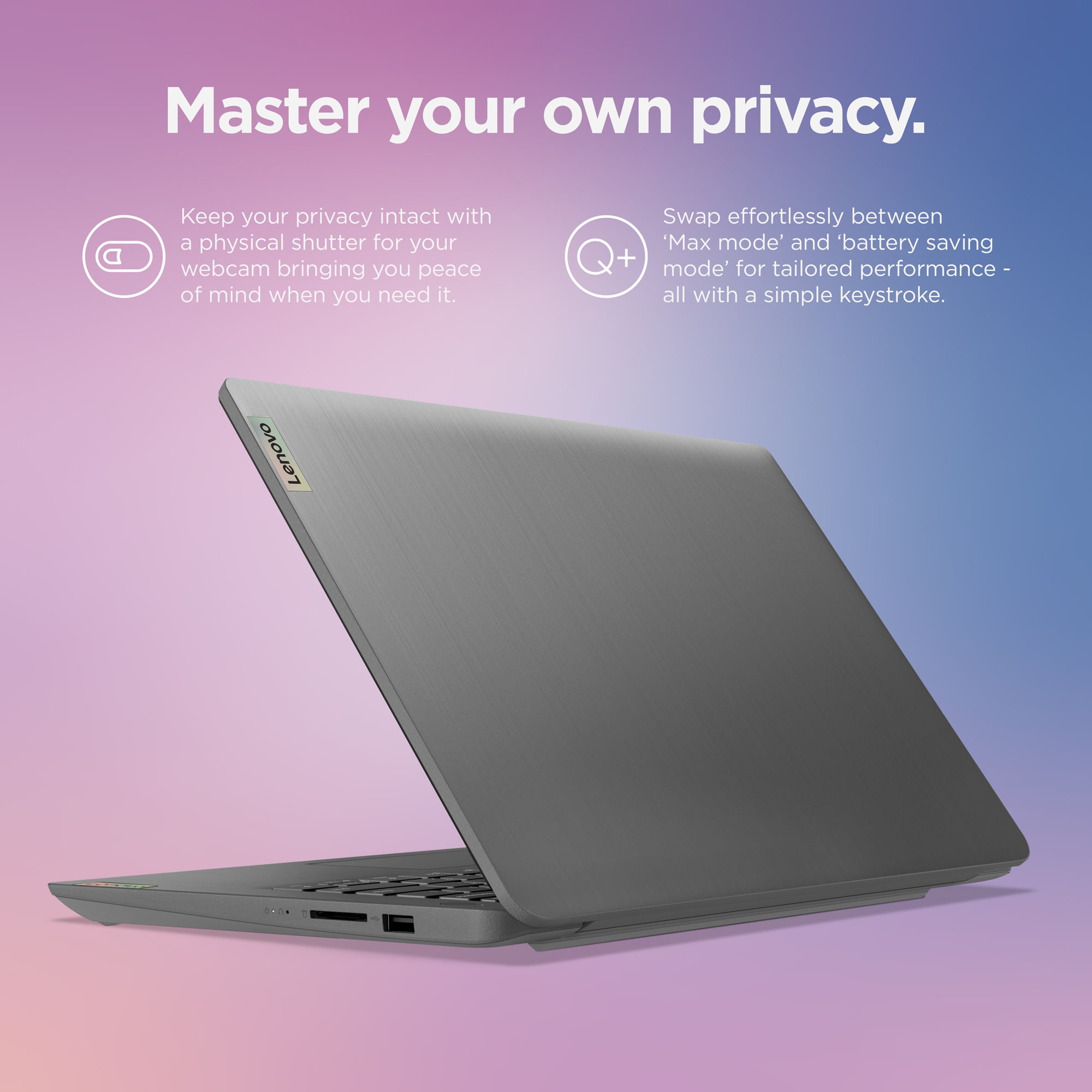 Lenovo IdeaPad 3i 14", Intel Core i5-1155G7, 8GB RAM, 512GB SSD, Artic Grey, Windows 11, 82H701QNUS