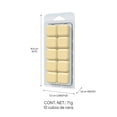 thumbnail image 3 of Cubos de Cera Scentworx HS Homeworx Golden Vanilla 10 cubos, 3 of 4