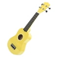 thumbnail image 3 of Juego de ukelele de 21 pulgadas, instrumento orquestal de cuerda suave y brillante para principiantes, color amarillo, 3 of 5